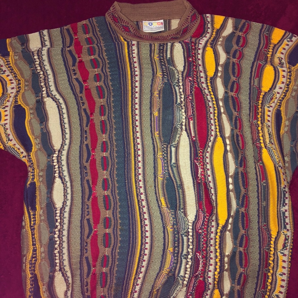Authentic vintage multicolor coogi sweater - Picture 4 of 5